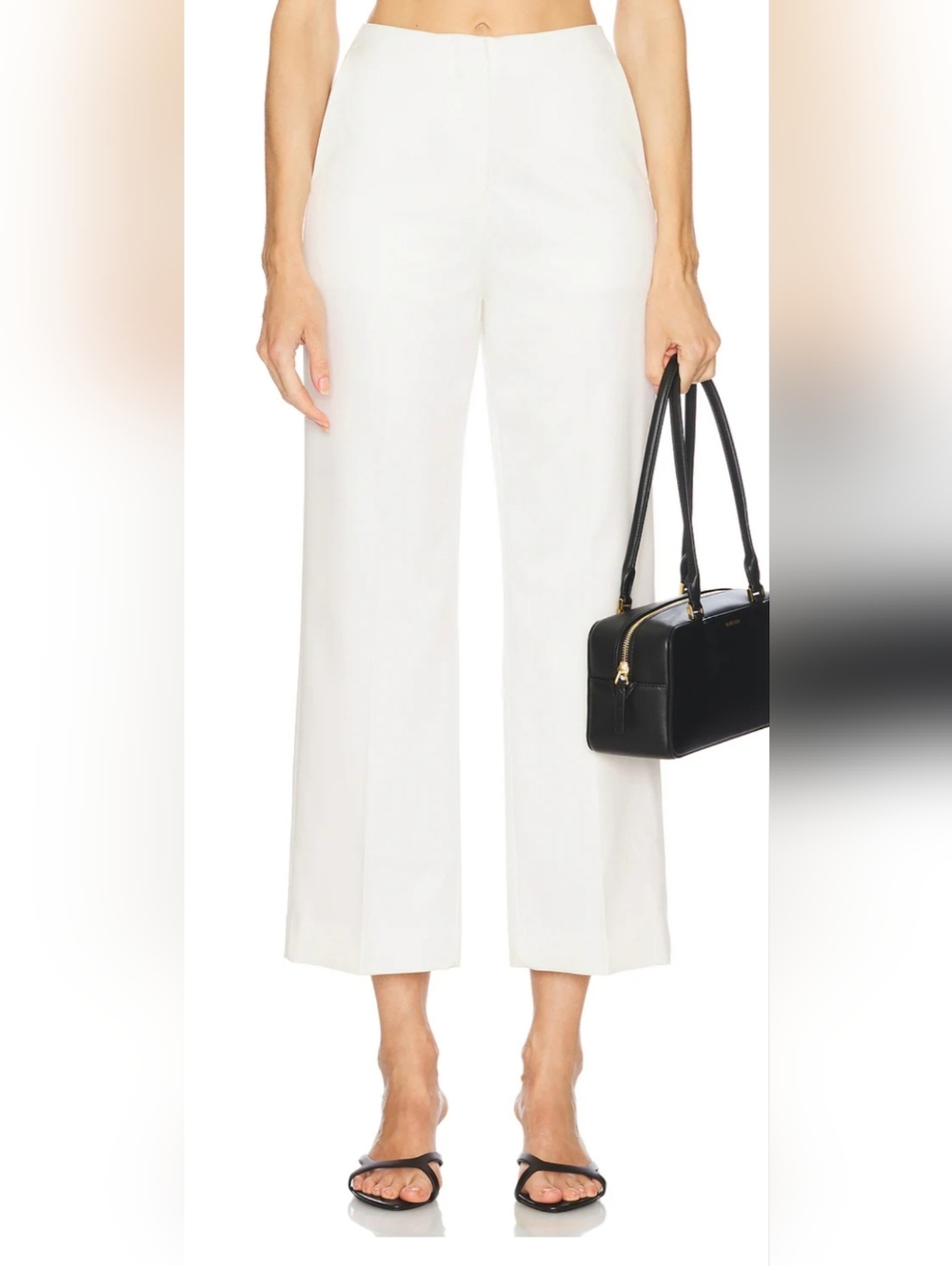 L'Academie SEALED! NWT! The Nila Satin Pant in Ivory. Sz Md. R2S!